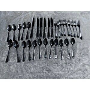 Lenox 18/10 stainless steel bead silverware lot